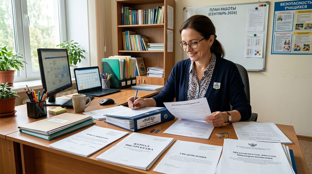 Базовый комплект документов для обычной экскурсии