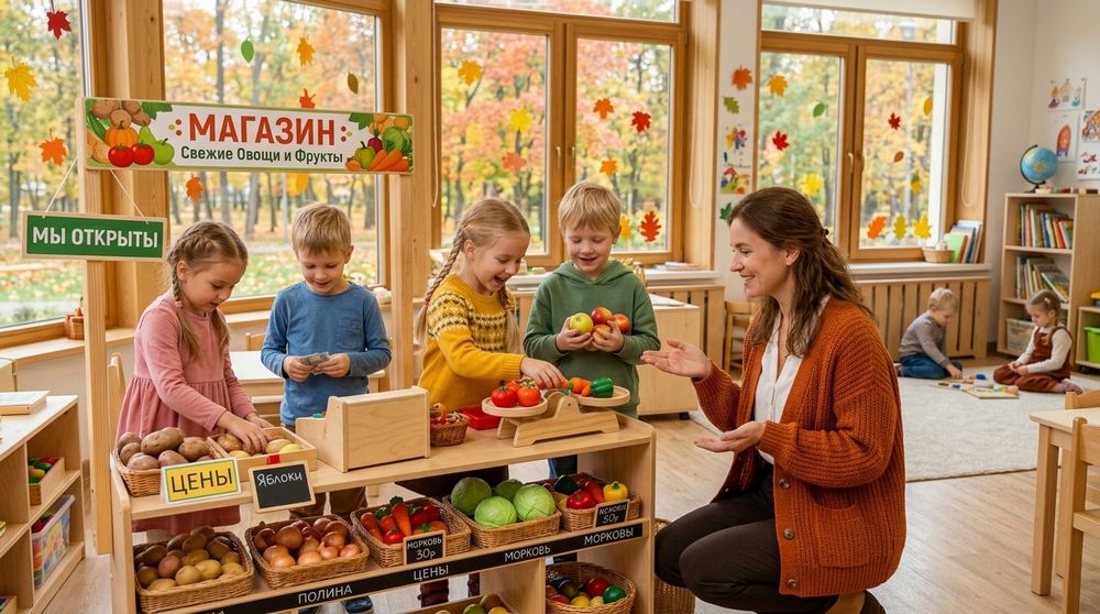 Как воспитатель готовит мышление к учебным задачам